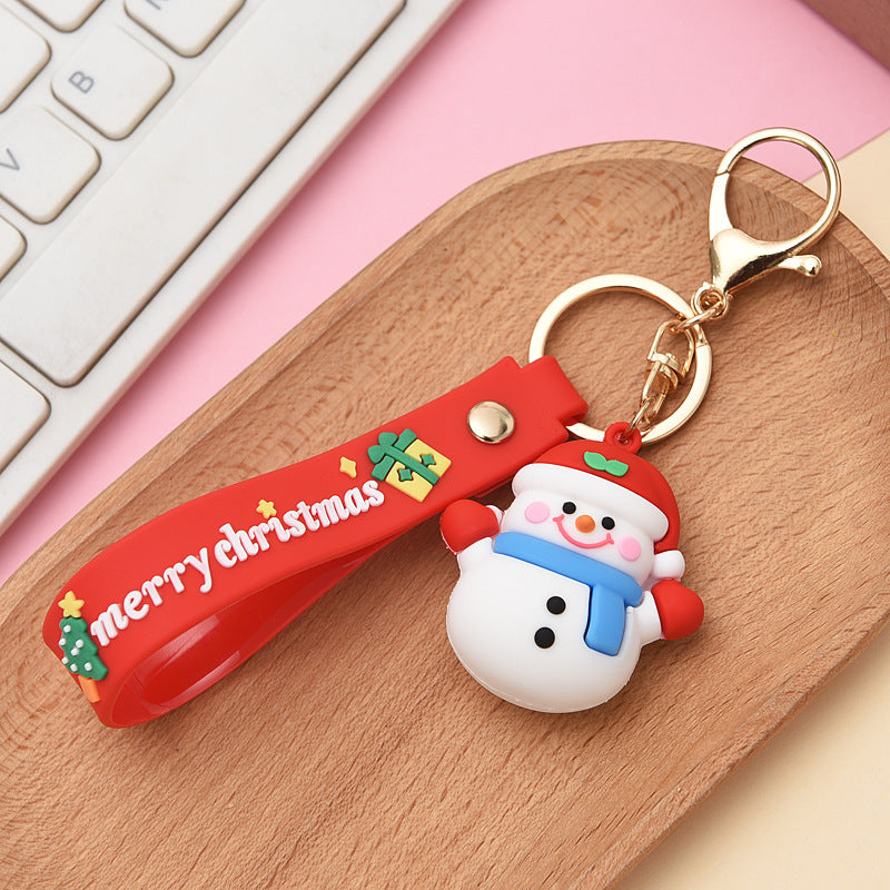Wholesale PVC Christmas Keychain
